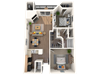 Two Bedroom, One Bath 1,002 sq feet Two Bedroom, One Bath 1,002 sq feet